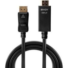 Lindy Monitoru piederums LINDY  CABLE DISPLAY PORT TO HDMI 5M/36924