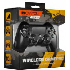 Canyon Kontrolieris Canyon  Gaming Wireless Gamepad GP-W5 with Touchpad for PS4 Black