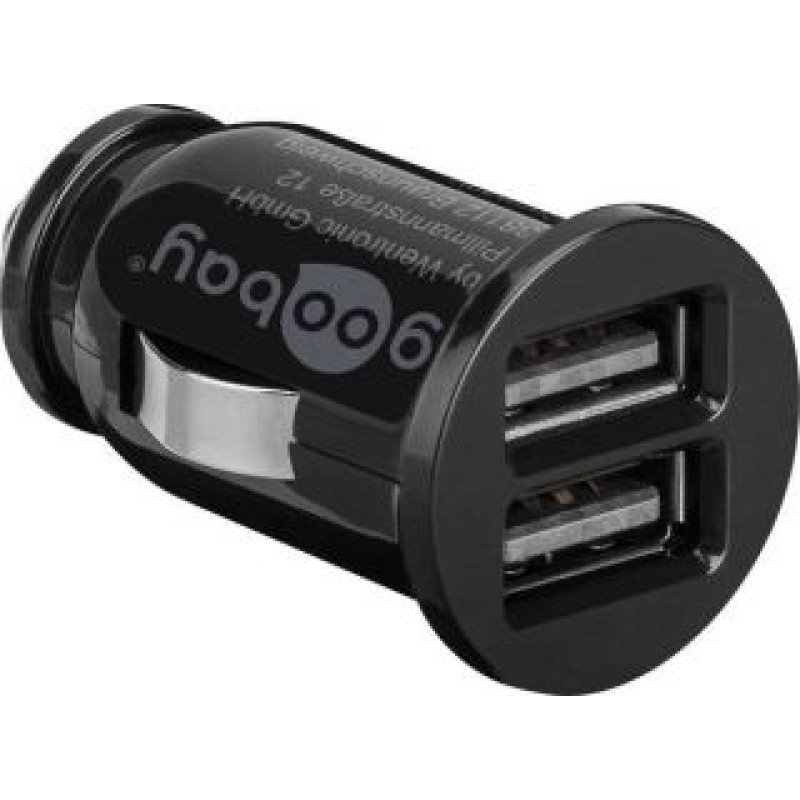 Goobay Rūteris Goobay  Dual USB car charger 58912 USB 2.0 port A, 3.1 A, 12 V