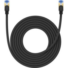 Baseus Cita datorprece Baseus  Baseus fast internet cable RJ45 cat.7 10Gbps 5m braided black