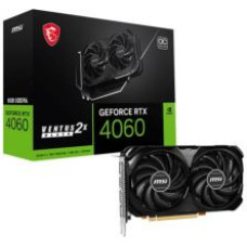 MSI Grafiskās karte / Video kartes MSI  Graphics Card||NVIDIA GeForce RTX 4060|8 GB|GDDR6|128 bit|PCIE 4.0 8x|Dual Slot Fansink|1xHDMI|3xDisplayPort|RTX4060VEN2XBLK8GOC