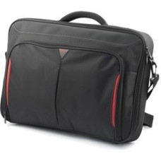 Targus Portatīvo datoru soma Targus  Clamshell Laptop Bag CN418EU Black/Red, Shoulder strap, Briefcase