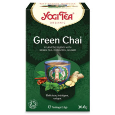 YOGI TEA Green Chai zaļā tēja 30.6g