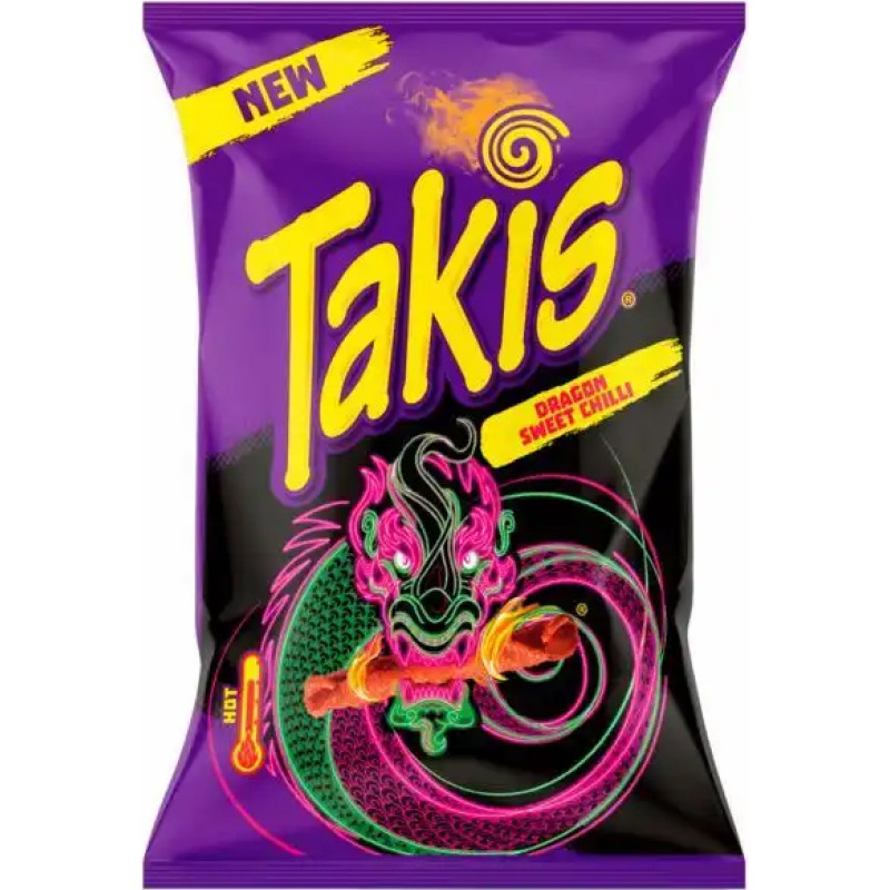 TAKIS Sweets Chili Dragon kukurūzas čipsi 100g