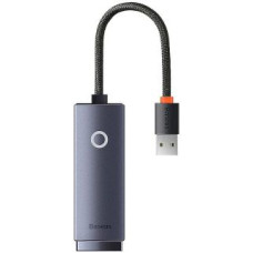 Baseus Parveidotājs Baseus  WKQX000013 Lite USB to RJ45 Network Internet adapter card 100Mbps Grey