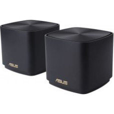 Asus Rūteris Asus  ZenWiFi XD4 Plus (B-2-PK) Wireless-AX1800 (2-pack)	 802.11ax, 1201+574 Mbit/s, 10/100/1000 Mbit/s, Ethernet LAN (RJ-45) ports 1, Antenna type Internal