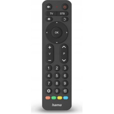 Hama Cita datorprece Hama  UNIVERSAL TV REMOTE CONTROL 2in1 LARGE BUTTONS Black