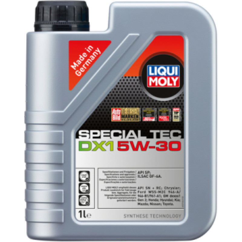 Liqui Moly Motoreļļa Special Tec DX1 5W-30 205L