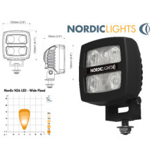 Nordic Lights NORDIC LIGHT LED darba gaisma 17W