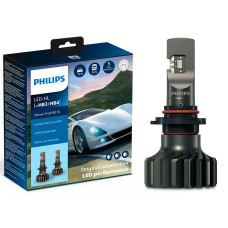 Philips LED Auto Spuldžu Pāris – Ultinon Pro9100 LED-HL , HB3/HB4, 20W, 5800K