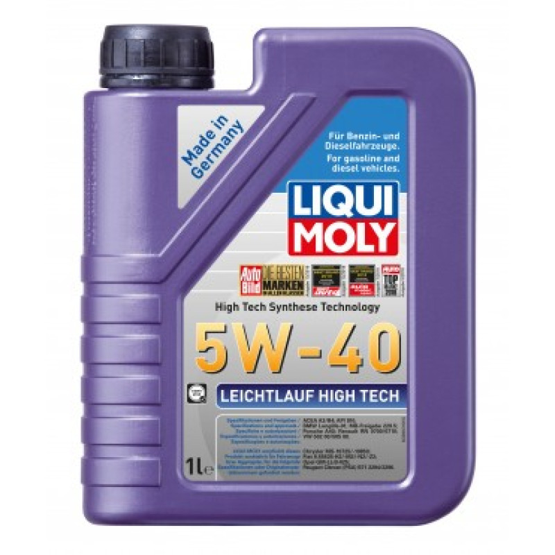 Liqui Moly Motoreļļa Leichtlauf High Tech 5W-40
  20L