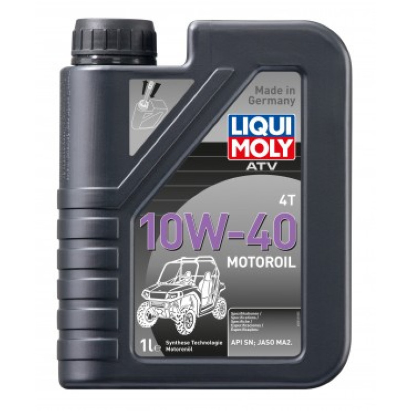 Liqui Moly Motorcycle oil ATV 4T Motoroil 10W40 1 L