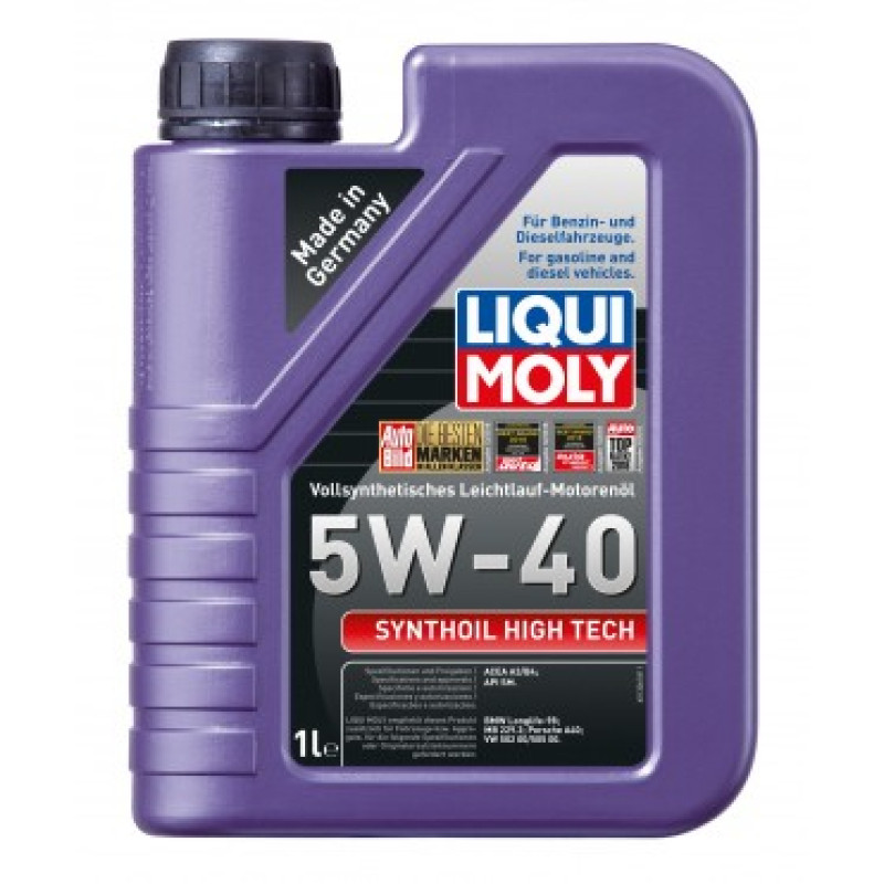 Liqui Moly Motoreļļa Synthoil High Tech 5W-40
  1L