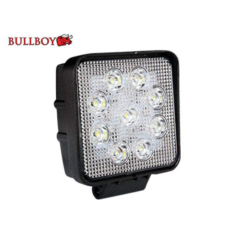 Bullboy DARBA GAISMEKLIS BULLBOY 27W, 56000K, 1800lm, IP68