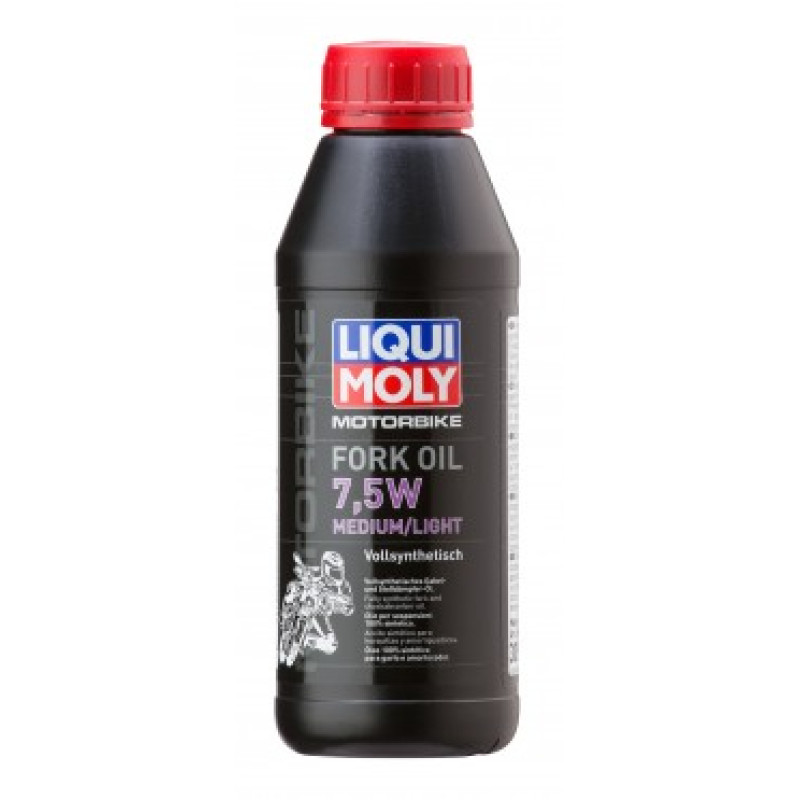 Liqui Moly Motocikla dakšu eļļa 7,5W medium/light 500 ml