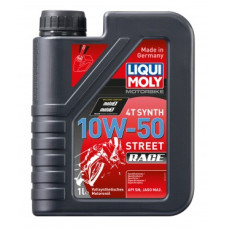 Liqui Moly Motociklu eļļa Motorbike 4T Synth 10W-50 Street Race 1 L