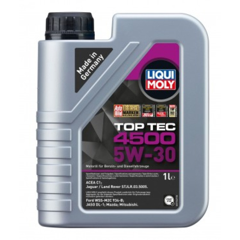 Liqui Moly Motoreļļa TOP TEC 4500 5W-30 5L