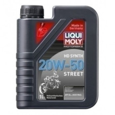 Liqui Moly Motociklu eļļa MOTORBIKE HD SYNTH 20W-50 STREET 1 L