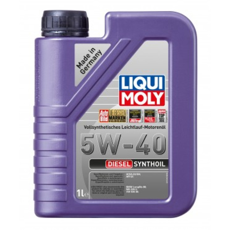 Liqui Moly Motoreļļa Diesel Synthoil 5W-40
  1L