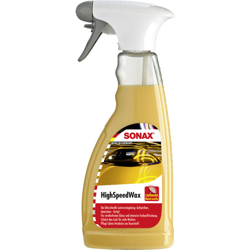 Sonax Speed Wax, Auto vasks