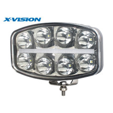 X-Vision QUADRATOR LED tālās gaismas papildlukturis