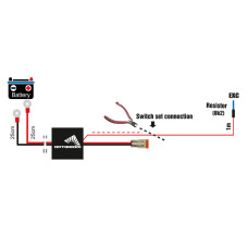 Optibeam PAPILDGAISMU SAVIENOJUMA KOMPLEKTS 12V 200W/24V 400W