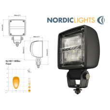 Nordic Lights KL1001 LED darba lukturis