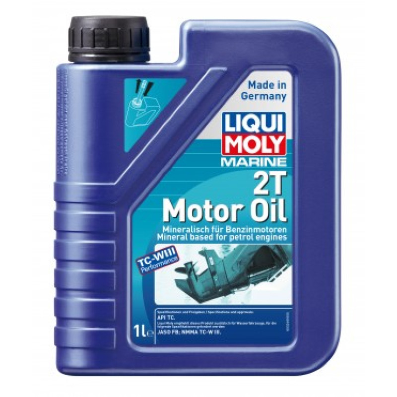 Liqui Moly Ūdens transportlīdzekļu eļļa Marine 2T Motor Oil 1L