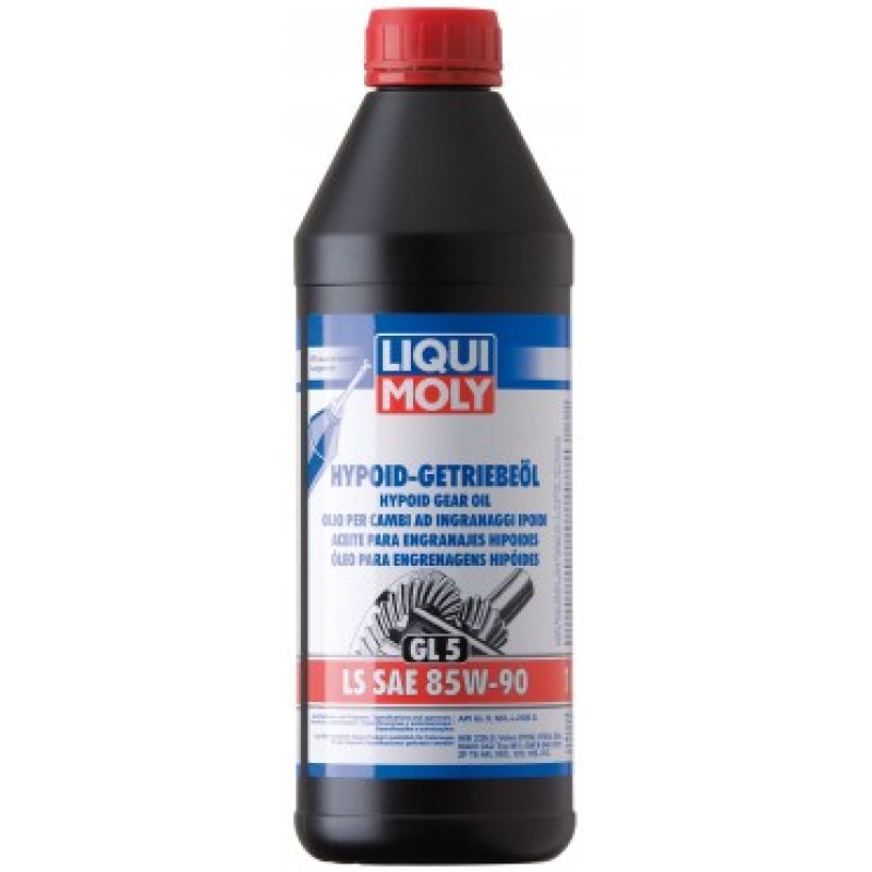 Liqui Moly Transmisijas eļļas Hypoid-Getriebeöl (GL5) LS SAE 85W-90 1L