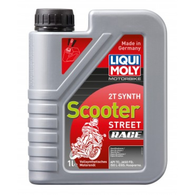 Liqui Moly Motociklu eļļa Motorbike 2T Synth Scooter Street Race 1 L