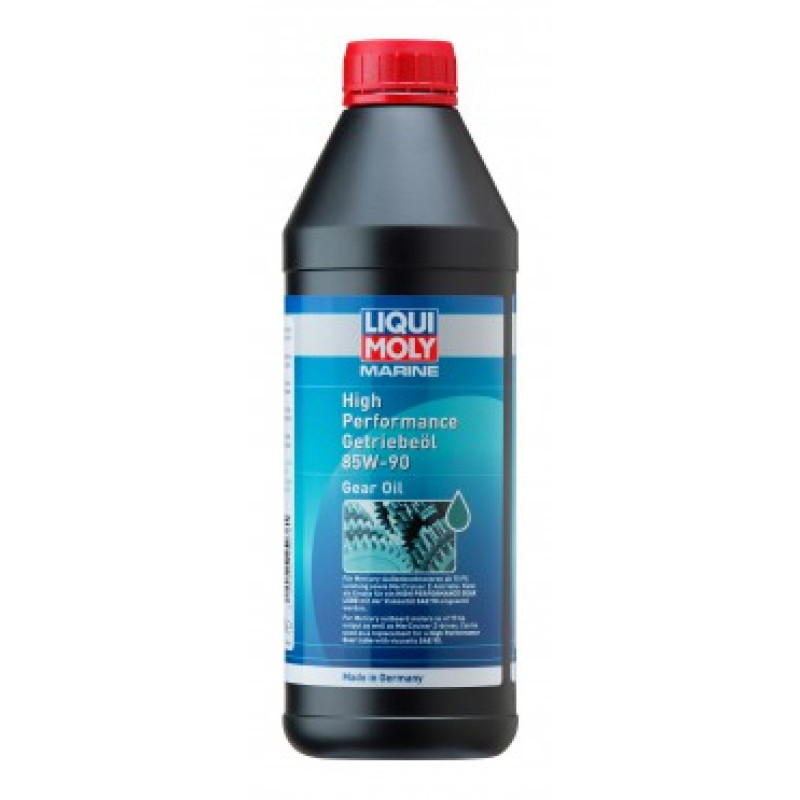 Liqui Moly Ūdens transportlīdzekļu eļļa MARINE HIGH PERFORMANCE GEAR OIL 85W-90 1L