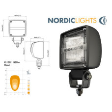 Nordic Lights KL1002 LED darba lukturis