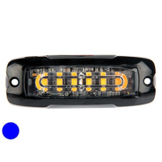 Axixtech LED horizontal signal lighthead, blue 99.00 x 35.00 x 10.00mm