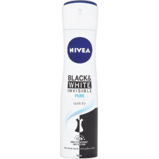 Nivea Black & White Pure dezodorants sievietēm 150ml