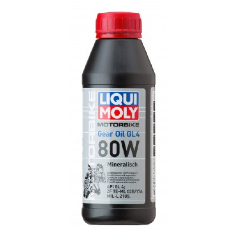 Liqui Moly Motorcycle transmission oil GL4 80W 500 ml