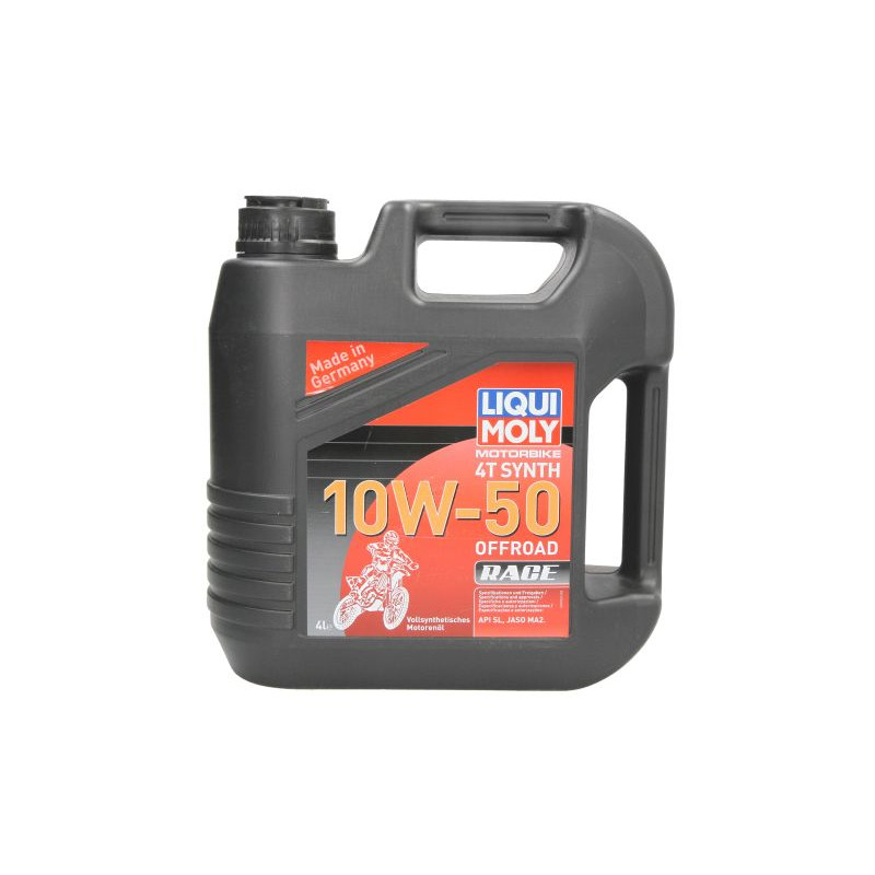 Liqui Moly Motociklu eļļa Motorbike 4T Synth 10W-50 Offroad Race 4 L