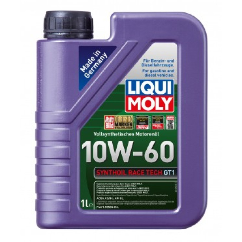 Liqui Moly Motoreļļa Synthoil Race Tech GT1 10W-60
  20L