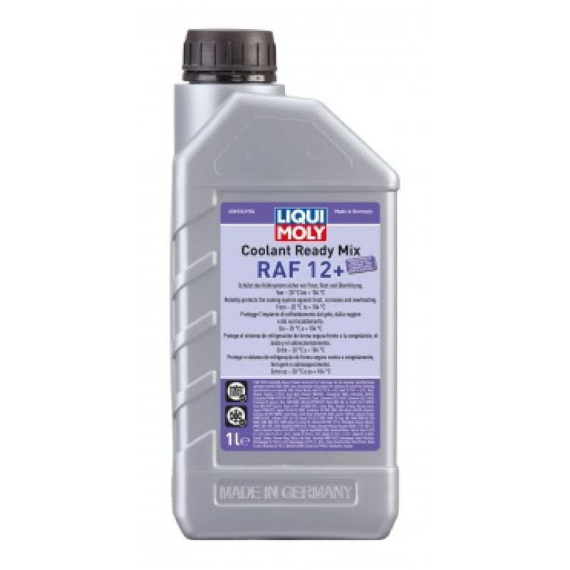 Liqui Moly Dzesēšanas šķidrums Coolant Ready Mix RAF 12+ 1L