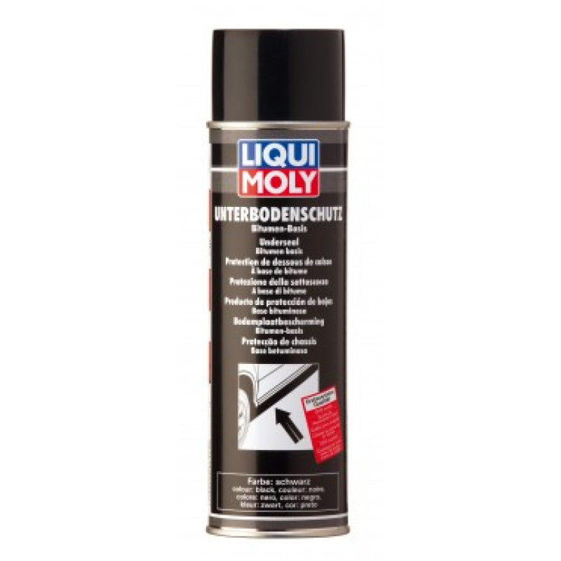 Liqui Moly Aizsarglīdzeklis pret akmeņu sišanos, melns (aerosols) 500ml