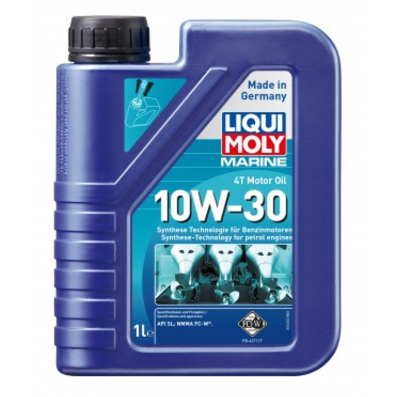 Liqui Moly Ūdens transportlīdzekļu eļļa Marine 4T Motor Oil 10W-30 1L