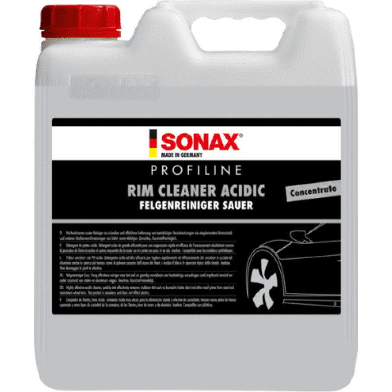 Sonax Wheel cleaner concentrate.