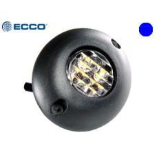 Ecco LED horizontāls signāla lukturis, zils ø 38.00 x 16.00mm