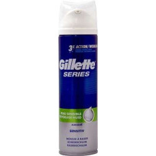 Gillette Series 250ml Sensitive skūšanās putas