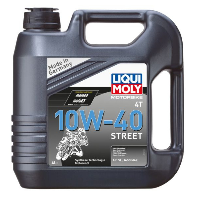 Liqui Moly Motociklu eļļa Motorbike 4T 10W-40 Street 1 L