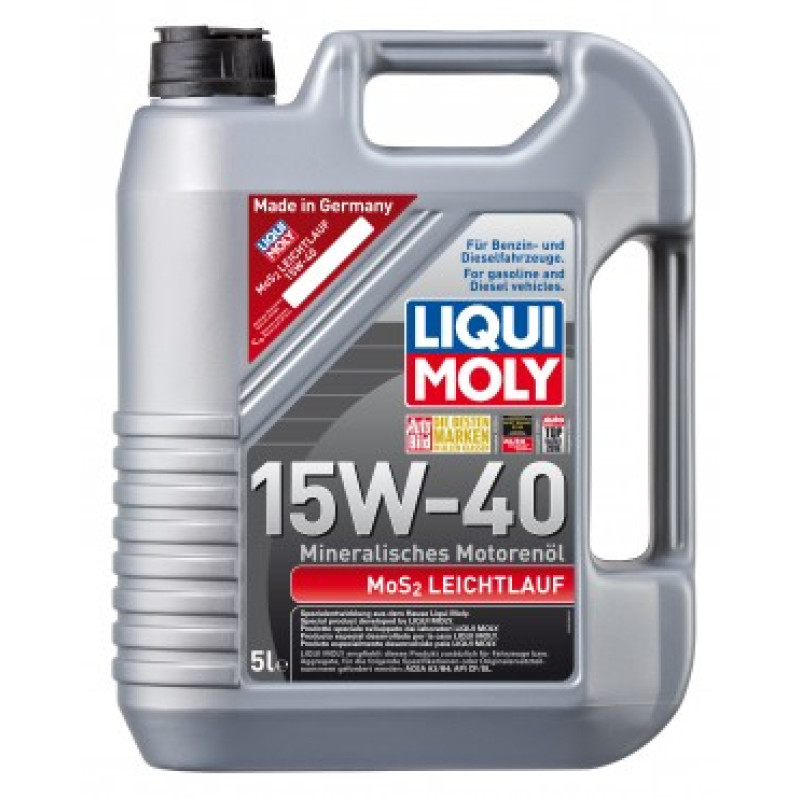 Liqui Moly Motoreļļa MoS2 Leichtlauf 15W-40
  5L