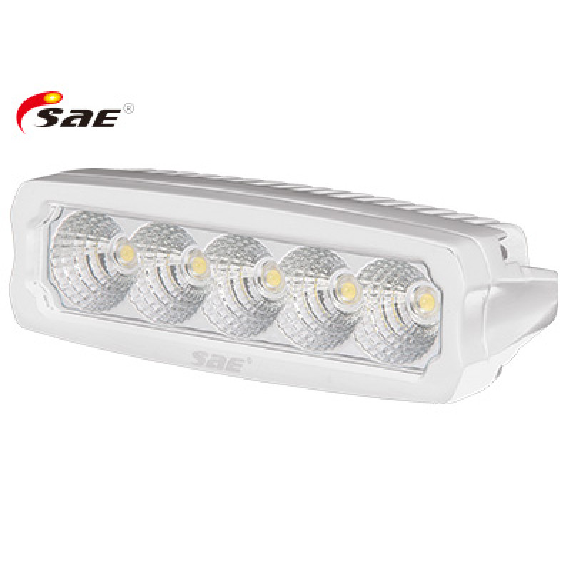 SAE DARBA GAISMEKLIS SAE 25W, 6000K, 2250lm, IP68, BALTS