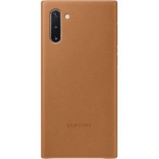 Samsung Aizmugurējais vāciņš Samsung  Galaxy Note 10 Leather Cover Camel