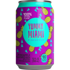 YUMMY MIAMI USA Pineapple limonāde, bundžā 355ml