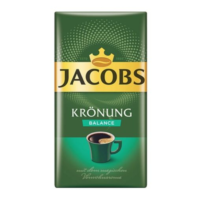 Jacobs Kronung Balance ground coffee 500g