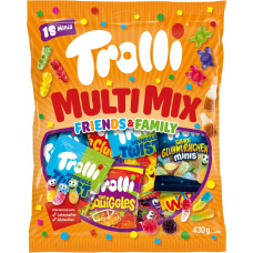 Trolli MultiMix želejas konfekšu izlase 18gab 430g